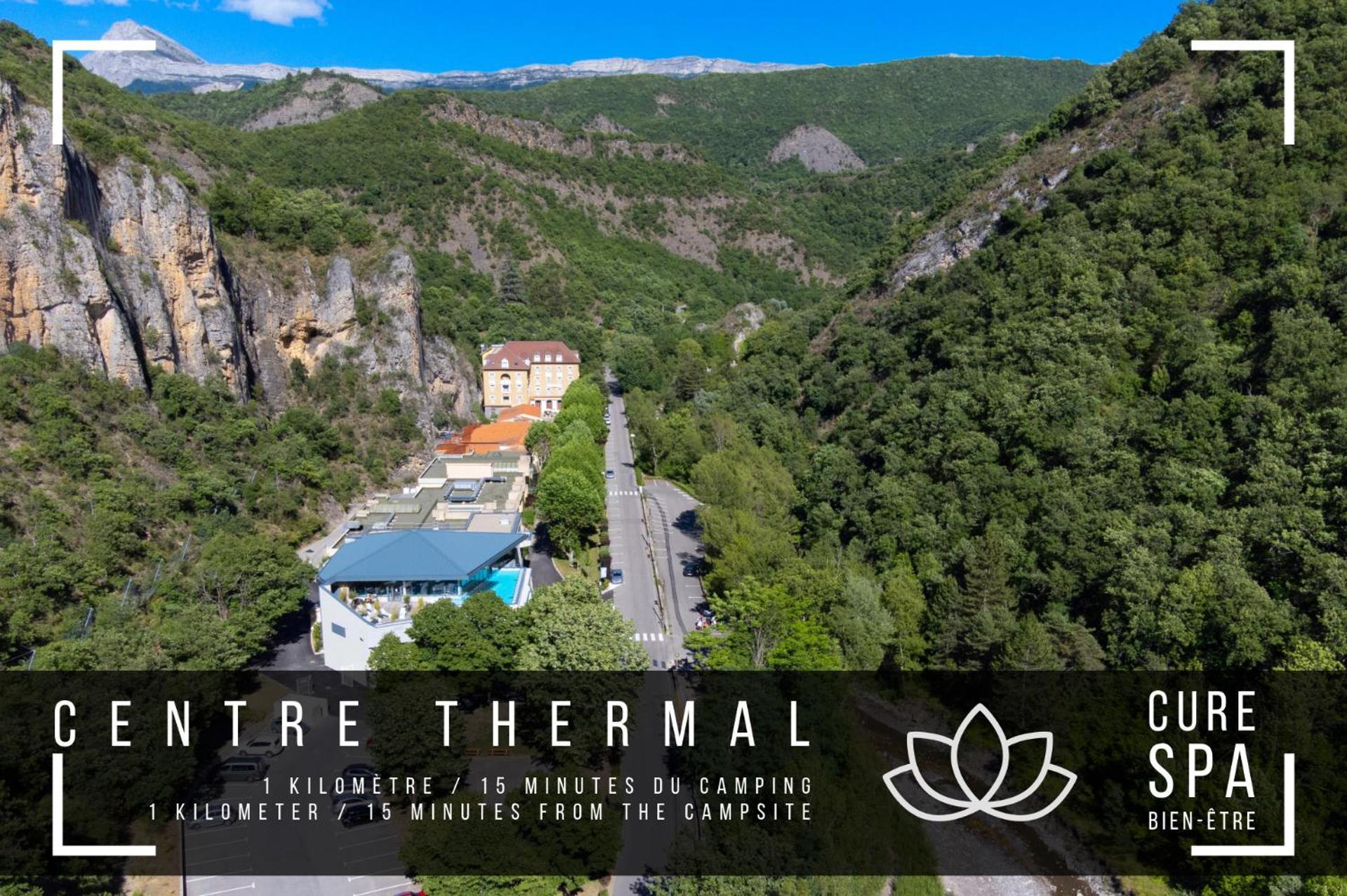 Les Eaux Chaudes Hotel Digne-les-Bains ภายนอก รูปภาพ